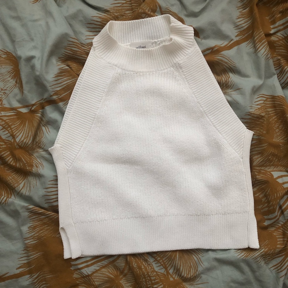 Wilfred knit halterneck top crevier xs - Picture 2 of 4